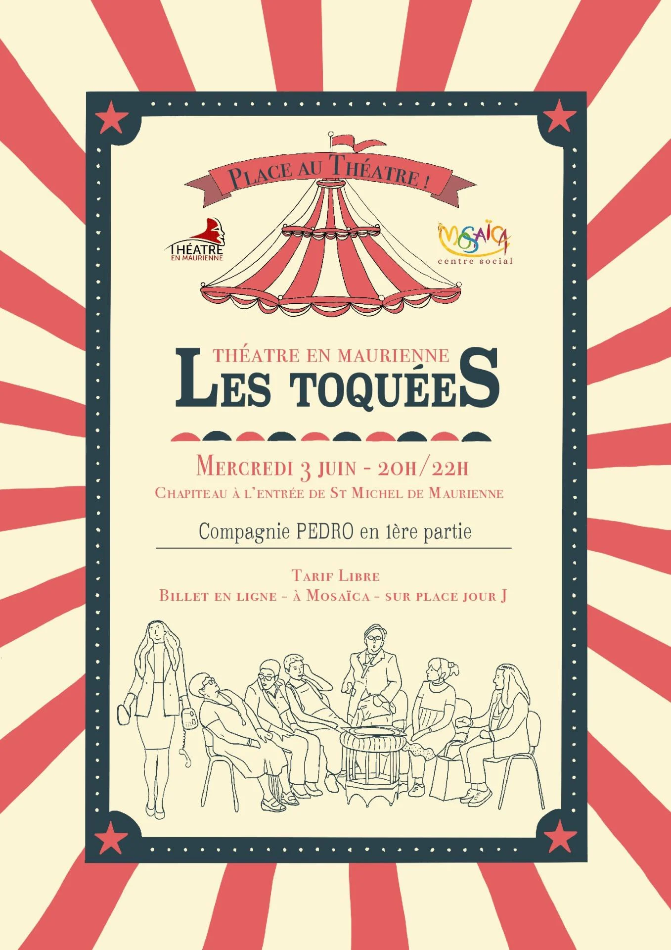 les toquées jouent à St Michel de Maurienne