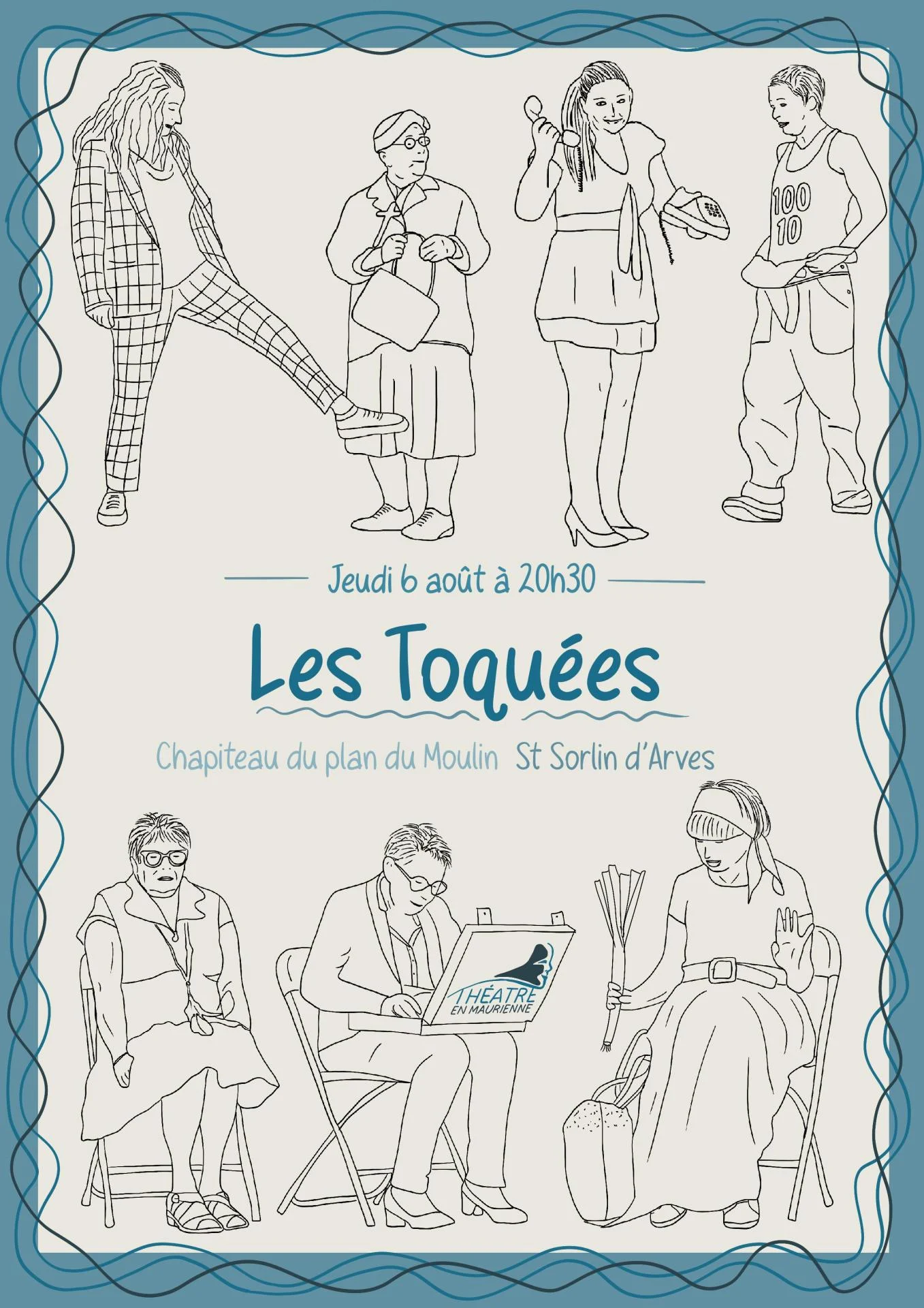Affiche toquees